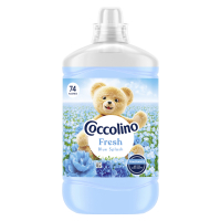 Кондиціонер для білизни Coccolino Fresh Blue Splash Свіжість та м'якість з нотами зеленого яблука, троянди та сандалу 1.702 л (8720181930621)