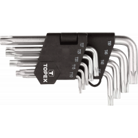 Набір інструментів Topex ключі шестигранні Torx T10-T50, набір 9 шт.*1 уп. (35D960)