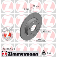 Гальмівний диск ZIMMERMANN 370.3055.20