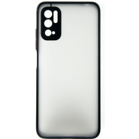 Чохол до мобільного телефона Dengos Matte POCO M3 Pro (black) (DG-TPU-MATT-77)
