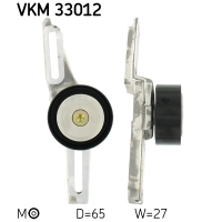 Ролик натягувача ременя SKF VKM 33012