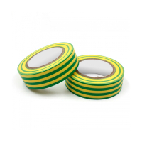 Ізоляційна стрічка APRO 0,14мм*17мм*10м yellow-green (10 шт упак.) (0,14мм*17мм*10м / 09154)