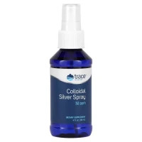 Мінерали Trace Minerals Коллоидное серебро, Colloidal Silver Spray, 118 мл (TMR-00319)