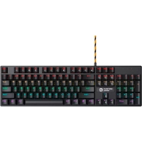 Клавіатура Canyon Deimos GK-4 Rainbow LED USB UA Black (CND-SKB4-US)