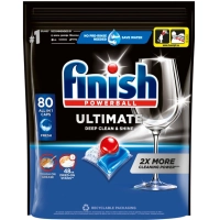 Таблетки для посудомийних машин Finish Ultimate All in 1 80 шт. (5908252014903)