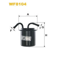 Фільтр паливний Wixfiltron WF8104