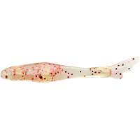 Силікон рибальський FishUP Aji Tiny 1.5" 414 - UV Clear/Red (12шт/уп) (1864.14.86)