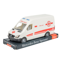 Масштабна модель автомобіля Tigres Mercedes-Benz Sprinter швидка допомога, на планшетці (39712)