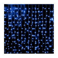 Гірлянда Voltronic Штора Blue 120 LED , мідний, 5 x 0,6 м, BOX (BT-001/120B5)