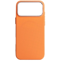 Чохол до мобільного телефона Armorstandart LikeCarbon2 SE MagCase Apple iPhone 17 Pro Max Kevlar Orange Rose Gold (ARM89169)