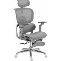 Офісне крісло GT Racer B-816 White/Gray