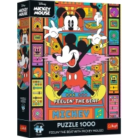 Пазл Trefl Premium Plus Mickey&Friends Відчуй ритм з Міккі Маусом 1000 елементів (5900511121421)