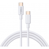 Дата кабель USB-C to USB-C 1.0m 45W PVC Vinga (VCPCTC45W)