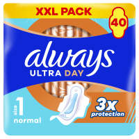 Гігієнічні прокладки Always Ultra Normal (Розмір 1) 40 шт. (8700216171342)