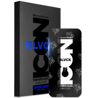 Скло захисне Armorstandart Supreme Black Icon 3D Apple iPhone 15 Pro Black (ARM68223)