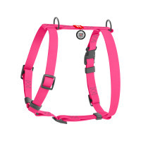 Шлея для собак WAUDOG Waterproof анатомічна Н-подібна S рожева (32947)