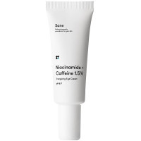 Крем для шкіри навколо очей Sane Niacinamide + Caffeine 1.5% Energizing Eye Cream Від темних кіл і набряків З кофеїном 10 мл (4820266830144)