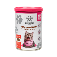 Вологий корм для кішок Pet Chef М'ясний мікс 415 г (4820255193571)
