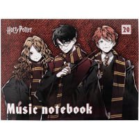 Зошит Kite для нот Harry Potter А5, 20 аркушів (HP25-405)