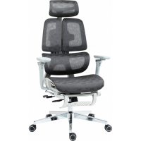 Офісне крісло GT Racer B-2450 White/Gray