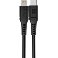 Дата кабель USB-C to Lightning 1.2m Promate (powerlink-120.black)