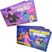 Настільна гра 18+ Bombat game Набір чекових книжок бажань Dream book для нього та для неї (укр.) (800453)