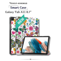 Чохол до планшета BeCover Smart Case Samsung Galaxy Tab A11 SM-X133/X135 8.7" Butterfly (713973)