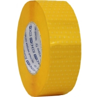Скотч Optima 48 мм х 300 м Dots, жовтий (O45379)