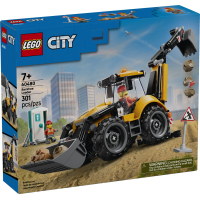 Конструктор LEGO City Жовтий екскаватор-навантажувач (60480)