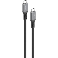 Дата кабель USB-C to USB-C 0.3m USB4 240W 8K60Hz 40Gbps Cablexpert (CCBP-USB4-CMCM240-0.3M)