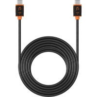 Дата кабель USB-C to USB-C 1.8m 100W (20V/5A) premium J5create (JUCX25L18-N)