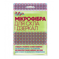 Серветки для прибирання Добра Господарочка З мікрофібри для скла 1 шт. (4820086520355)