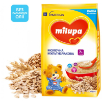 Дитяча каша Milupa Молочна Milupa Мультизлакова від 7 місяців 210 г (5900852047442)