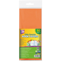 Обкладинки для зошитів Cool For School 10 шт в упаковці, помаранчевий (CF69124-06)