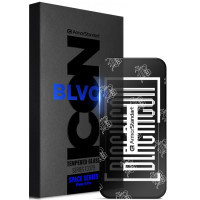 Скло захисне Armorstandart Space Black Icon Apple iPhone 15 Pro Black (ARM68227)