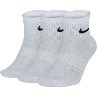 Шкарпетки Nike U NK EVERYDAY LTWT ANKLE 3PR SX7677-100 38-42 3 пари Білі (888407239007)