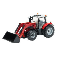 Масштабна модель автомобіля Britains Трактор Massey Ferguson з фронтальним навантажувачем 1:32 (43082)