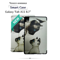 Чохол до планшета BeCover Smart Case Samsung Galaxy Tab A11 SM-X133/X135 8.7" Cat (713984)