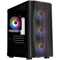 Корпус для ПК 1stPlayer X3-M-BK-4F1