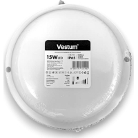 Світильник Vestum LED S 15W круг 6500K 220V (1-VS-7111)