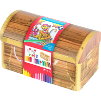 Фломастери Faber-Castell Сумочка в металевій коробці Connector Скрепляй разом 33 кольора (31772)