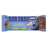 Батончик дитячий Bob Snail Яблуко, чорниця, кеш'ю та кріспи кіноа 35 г (1740728)