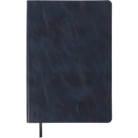 Книга записна Buromax BELLAGIO, А5, 96 аркушів, клітинка, синій (BM.295118-02)