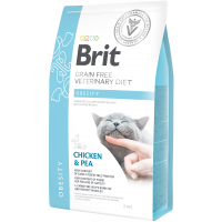 Сухий корм для кішок Brit GF VetDiets Cat Obesity 2 кг (8595602528479)