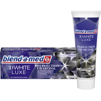 Зубна паста Blend-a-med 3D White Luxe Досконалість вугілля 75 мл (8006540881804)
