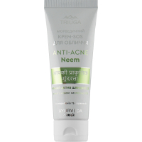Крем для обличчя Triuga Ayurveda Mix Anti-Acne Neem Нічний крем-SOS Аюрведичний 75 мл (4820164641583)