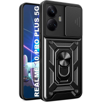 Чохол до мобільного телефона BeCover Military Realme 10 Pro Plus 5G Black (710022)