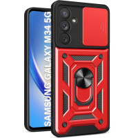 Чохол до мобільного телефона BeCover Military Samsung Galaxy M34 5G SM-M346 Red (710682)