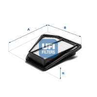 Повітряний фільтр для автомобіля UFI 30.B05.00