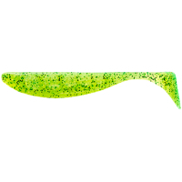 Силікон рибальський FishUP Wizzle Shad 2" 026 - Flo Chartreuse/Green (10шт/уп) (1864.02.38)